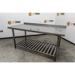 Masa inox 200 cm x 80 cm