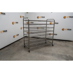 Rastel racire inox alimentar cu 8 nivele  