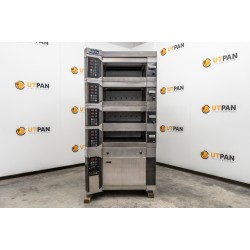 4 deck deck oven wachtel 600x400 mm