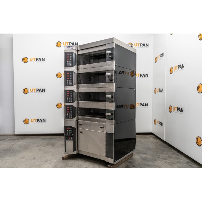 4 deck deck oven wachtel 600x400 mm