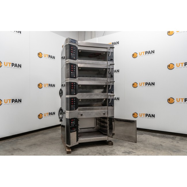 4 deck deck oven wachtel 600x400 mm